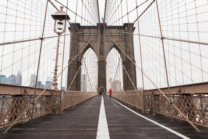 New-York Pont de Brooklyn Ekla